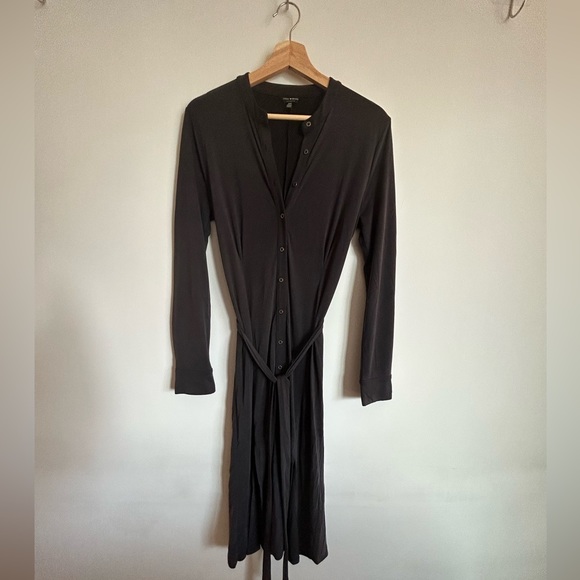 Lucky Brand steel grey midi dress - Picture 1 of 2